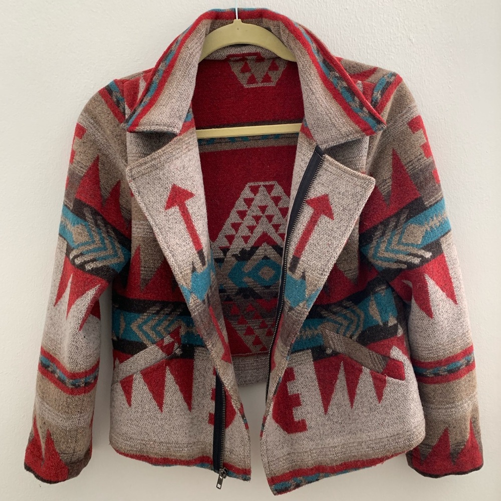 Tribal Print Jacket